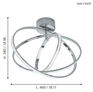 Eglo 96306 - LED Stropní svítidlo SELVINA 3xLED/12W+14W+9W/230V