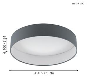 Eglo 96538 - LED Stmívatelné stropní svítidlo PALOMARO 1 LED/18W/230V