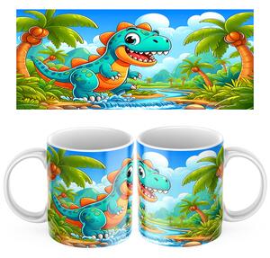 Keramický hrníček hodný Dinosaurus 450ml