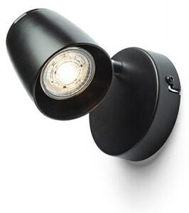 JOLI I nástěnná černá 230V LED GU10 10W - RED - DESIGN RENDL