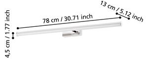Eglo 97083 - LED Koupelnové osvětlení zrcadla VADUMI LED/14W/230V IP44