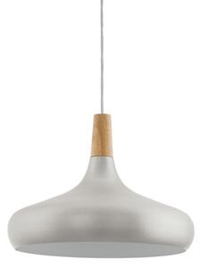 Eglo 901182-Lustr na lanku SABINAR 1xE27/40W/230V pr.40cm stříbrná