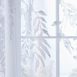 Bílá záclona 140x122 cm Wisteria Floral – Catherine Lansfield