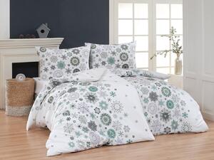 Povlečení Green Stars bavlna deluxe deluxe 1x140x200,1x70x90 Matějovský