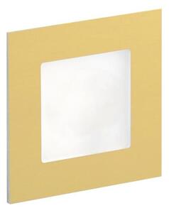 LDST AN-01-SZ-BC9 - LED schodišťové svítidlo ANGEL 9xLED/1,2W/230V zlatá 3500K