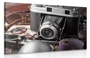 Obraz starý fotoaparát - 60x40 cm
