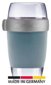 Westmark Třídílná dóza na jídlo, 1150 ml, modrá