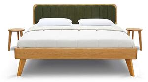 Designová postel z masivu CALDERA, BUK, 160x200 cm manželské dvoulůžko