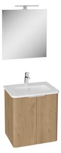Koupelnová sestava s umyvadlem VitrA Mia 56,5x62,5x44,5 cm zlatý dub MIASETPR60D