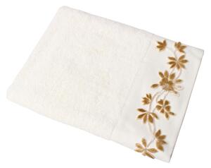 Faro Bavlněný ručník Bambu Flower 50x90 cm bílý