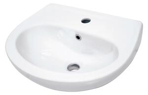 Deante CDJ_6U4W - Závěsné umyvadlo s otvorem JASMIN 45,7x36,4 cm keramika/bílá