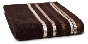 Faro Bavlněný ručník Bianna 50x90 cm hnědý