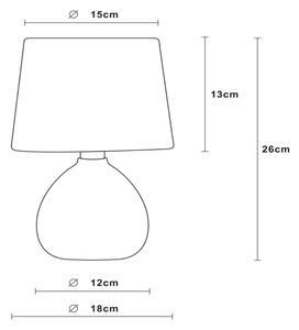 Lucide 47506/81/36 - Stolní lampa RAMZI 1xE14/40W/230V