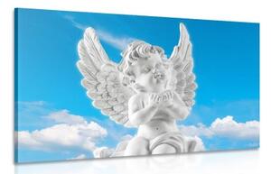 Obraz pečlivý andílek na nebi - 60x40 cm