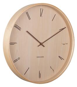 Nástěnné hodiny Suave wood světlé dřevo KARLSSON