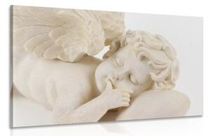 Obraz spící andílek - 60x40 cm