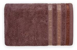 Faro Bavlněný ručník Sagitta 70x140 cm čokoládový