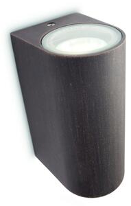 Philips 17102/86/PN - Venkovní nástěnné svítidlo NIGHTINGALE 2xGU10/35W/230V IP44