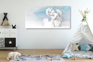 Obraz zasněný andílek - 100x50 cm