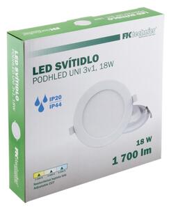 LED Koupelnové podhledové svítidlo LED/18W/230V 3000/4000/6000K IP44