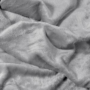 Goldea oboustranné mikrovlákno - tmavě šedé 160 cm