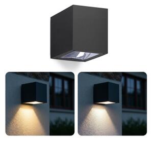LED Solární nástěnné svítidlo QUERK LED/1,2V 3000/4000K IP54 800 mAh