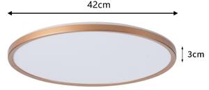 Brilagi - LED Koup. str. svít. ULTRA SLIM LED/24W/230V pr. 42 cm rose gold IP54