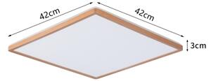 Brilagi - LED Koup. str. svít. ULTRA SLIM LED/24W/230V 42x42 cm rose gold IP54