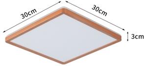 Brilagi - LED Koup. str. svít. ULTRA SLIM LED/18W/230V 30x30 cm rose gold IP54