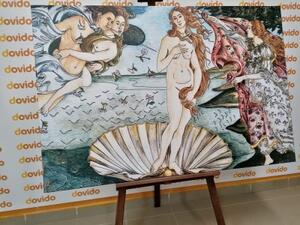 Obraz reprodukce Zrození Venuše - Sandro Botticelli - 60x40 cm