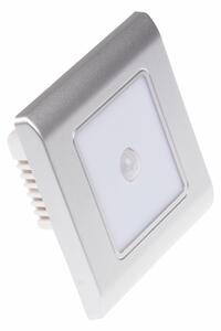 LED vestavné svítidlo PIR-RAN-S stříbrné