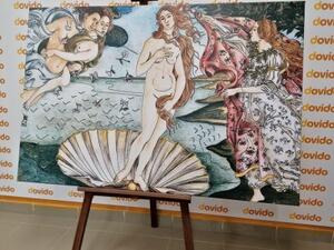 Obraz reprodukce Zrození Venuše - Sandro Botticelli - 60x40 cm