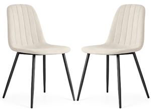 Set 2 ks jídelních židlí Lumbo (béžová). Akce -15%