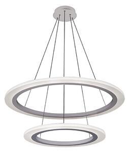 Rabalux 2429 - LED Lustr ADRIENNE LED/62W/230V stříbrná