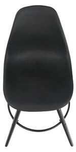 Barová židle, černá, CARBRY NEW
