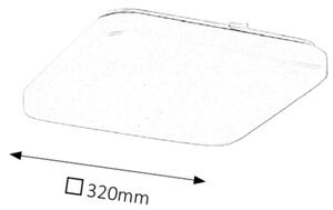 Rabalux 2287 - LED Stropní svítidlo ROB LED/32W/230V hranatý