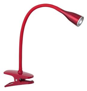 Rabalux 4198 - LED Stolní lampa s klipem JEFF LED/4,5W/230V červená