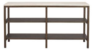 Rowico Hnědý dubový konzolový stolek Orwel 75 cm