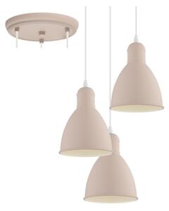 EGLO 49084 - Lustr na lanku PRIDDY-P 3xE27/60W/230V