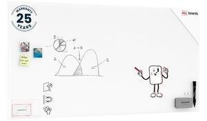 Matná magnetická skleněná tabule 200×100 cm, TSO200x100P4