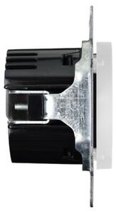 Elhard Kulatá USB A+C zásuvka Rondo 20W, bílá RD2033W