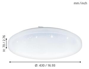 Eglo 97879 - LED Stropní svítidlo FRANIA-S LED/33,5W/230V