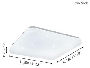 Eglo 97881 - LED Stropní svítidlo FRANIA-S LED/11,5W/230V