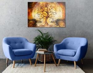 Obraz magický strom života - 60x40 cm