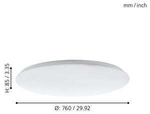 Eglo 97527 - LED Stmívatelné stropní svítidlo GIRON LED/60W/230V