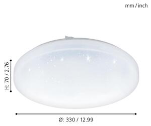 Eglo 97878 - LED Stropní svítidlo FRANIA-S LED/17,3W/230V