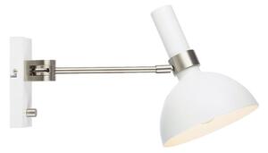 Bílá nástěnná lampa Markslöjd Larry