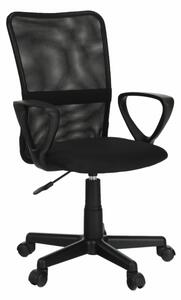 Kancelářská židle, černá, REMO 2 NEW