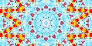 Obraz zajímavá Mandala - 100x50 cm