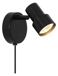 Nordlux - Nástěnné bodové svítidlo BOSTON 1xGU10/5W/230V černá